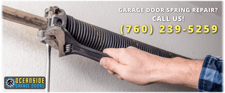 Broken Garage Door Spring Oceanside